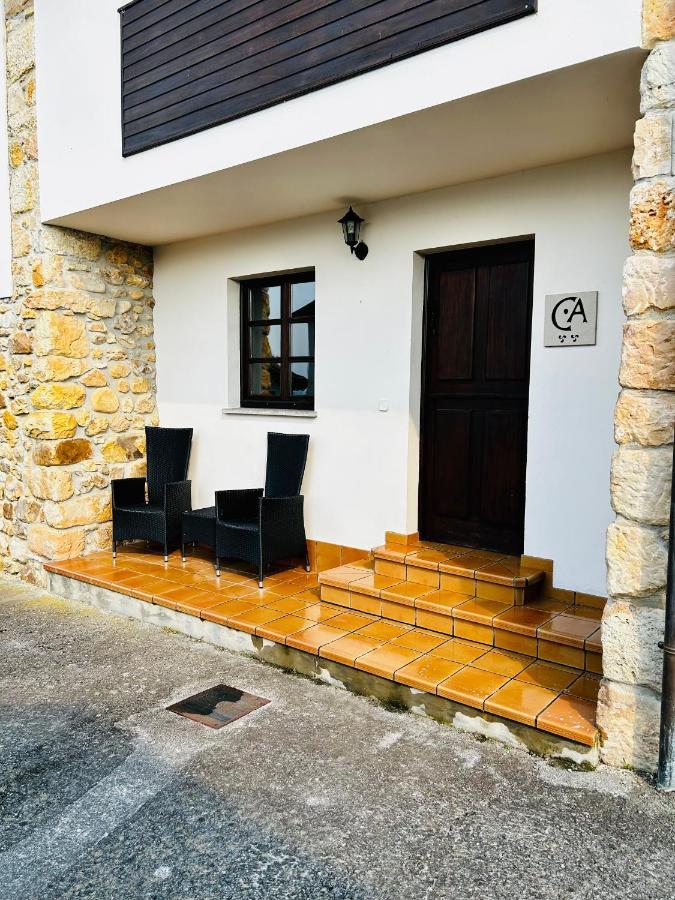 Ferienwohnung Casa La Maestra Les Arriondes Exterior foto
